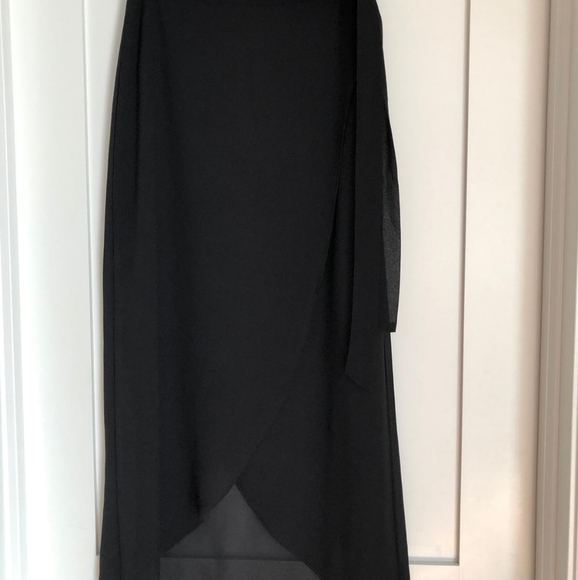 Midi Waterfall Skirt - Picture 1 of 4
